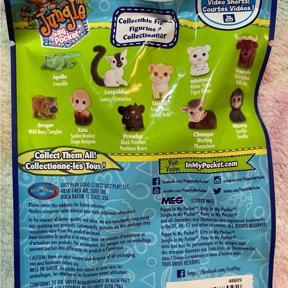 Lot of 5 Jungle in my Pocket Figures - Picture 10 of 10